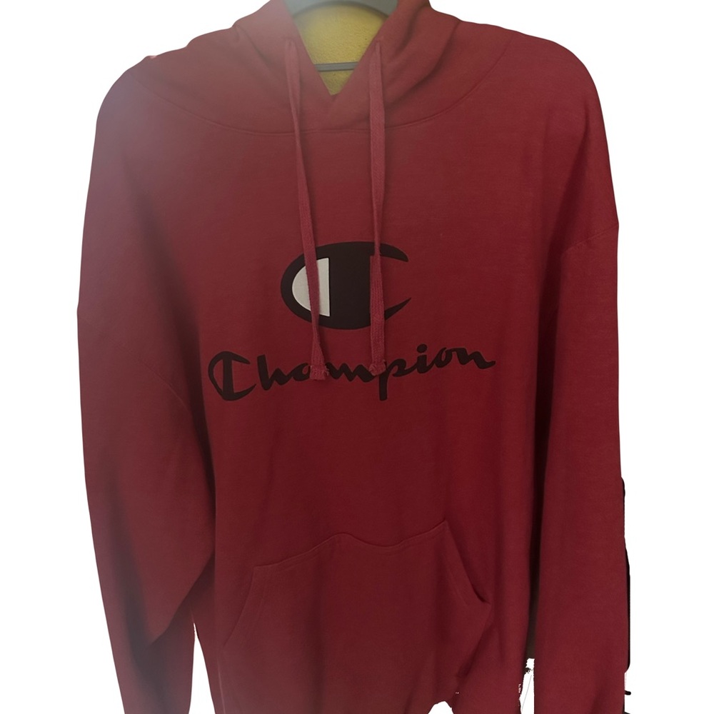 Champion Red Sweater Classic Comfort